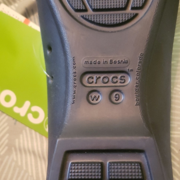 Crocs black ballet slippers - Picture 7 of 8